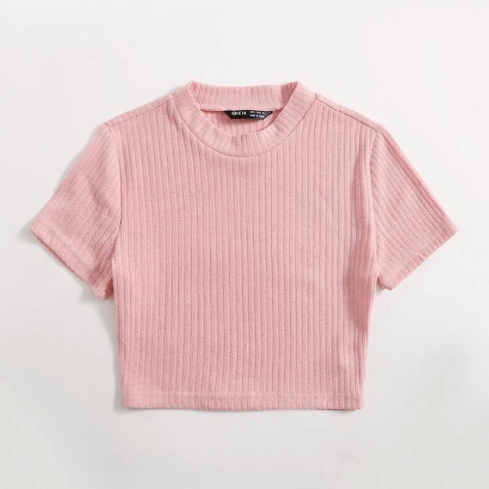 Short sleeve cropped shirt - Picture 1 of 4